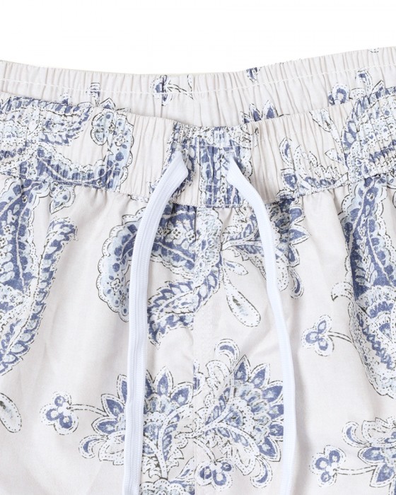 GRAN SASSOペイズリー スイムショーツ06l