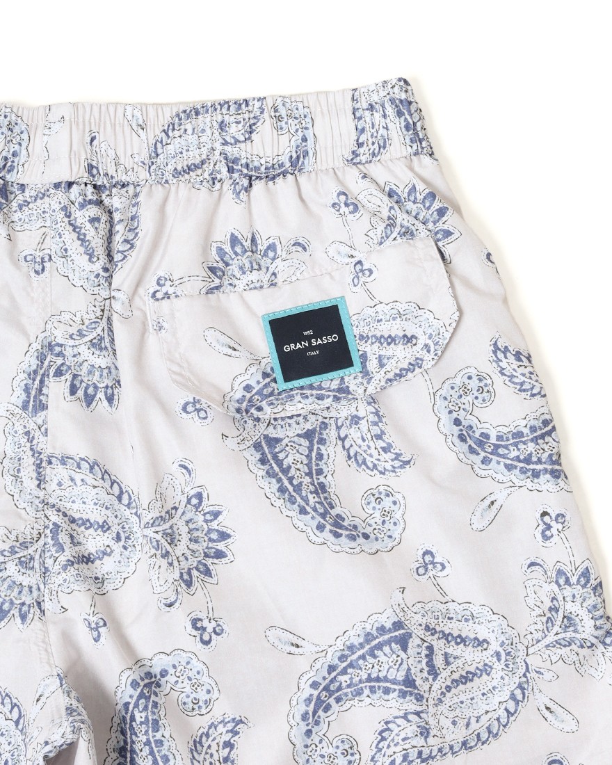 GRAN SASSOペイズリー スイムショーツ12l