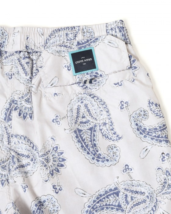 GRAN SASSOペイズリー スイムショーツ14l