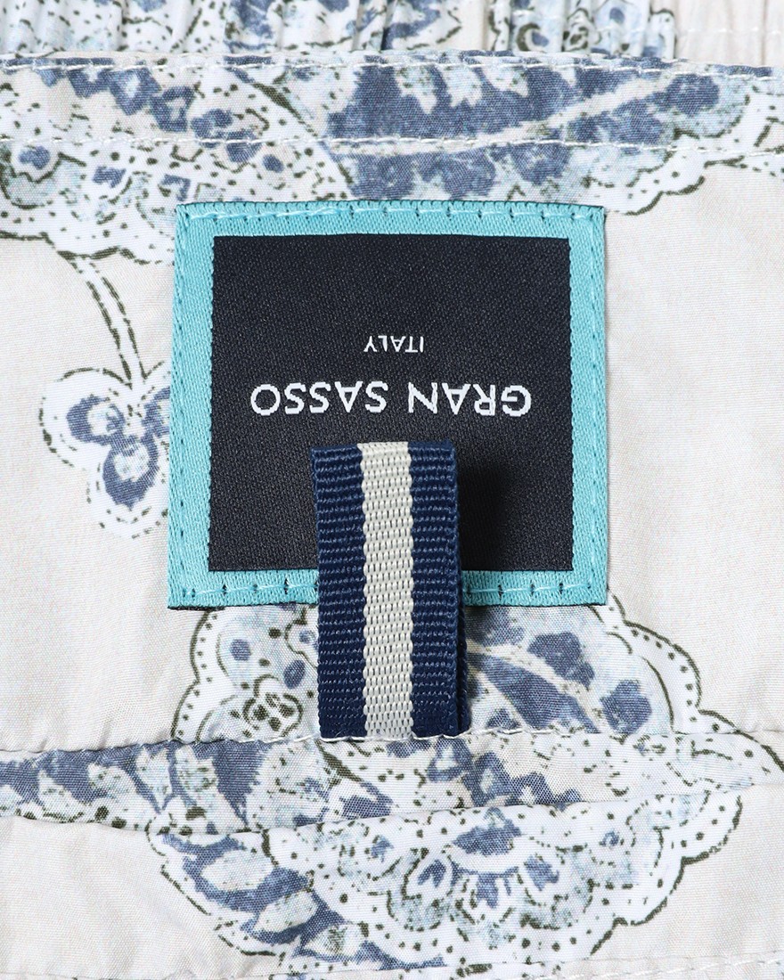 GRAN SASSOペイズリー スイムショーツ15l