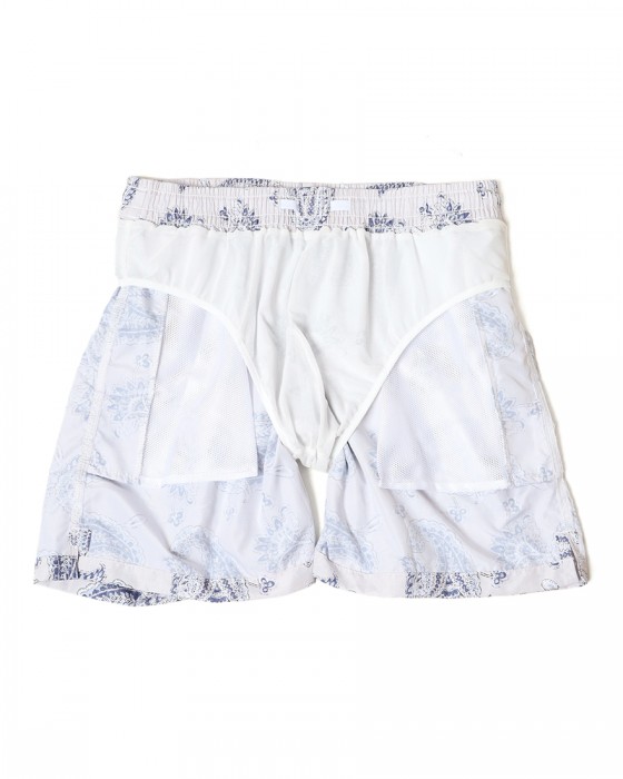 GRAN SASSOペイズリー スイムショーツ19l