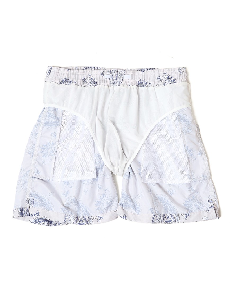 GRAN SASSOペイズリー スイムショーツ19l