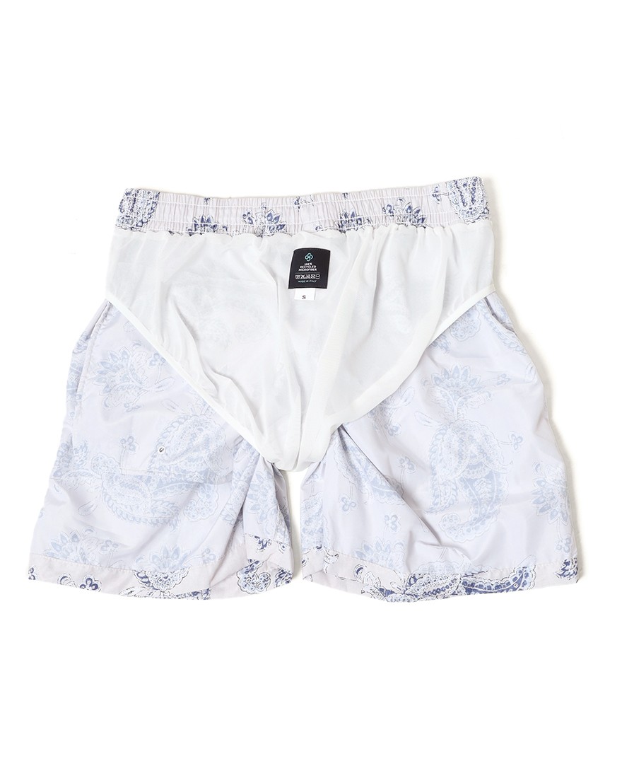 GRAN SASSOペイズリー スイムショーツ20l