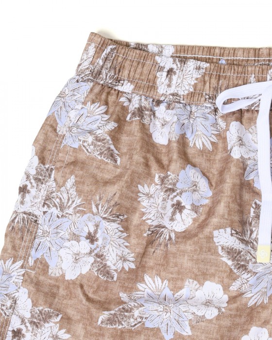 GRAN SASSOボタニカル スイムショーツ07l