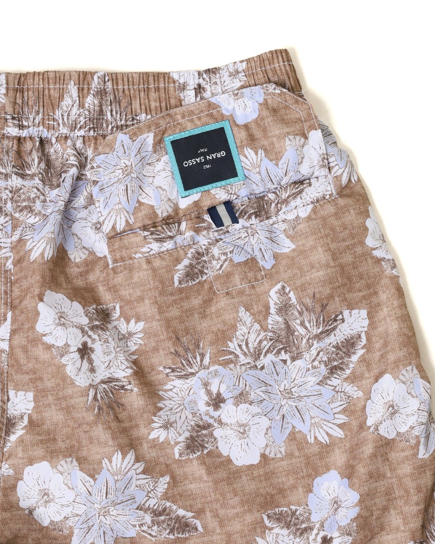 GRAN SASSOボタニカル スイムショーツ14l