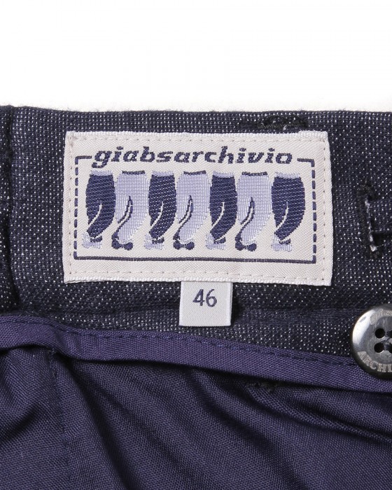 giabsarchivioデニムジャージー テーパードパンツ【MASACCIO/マサッチョ】14l