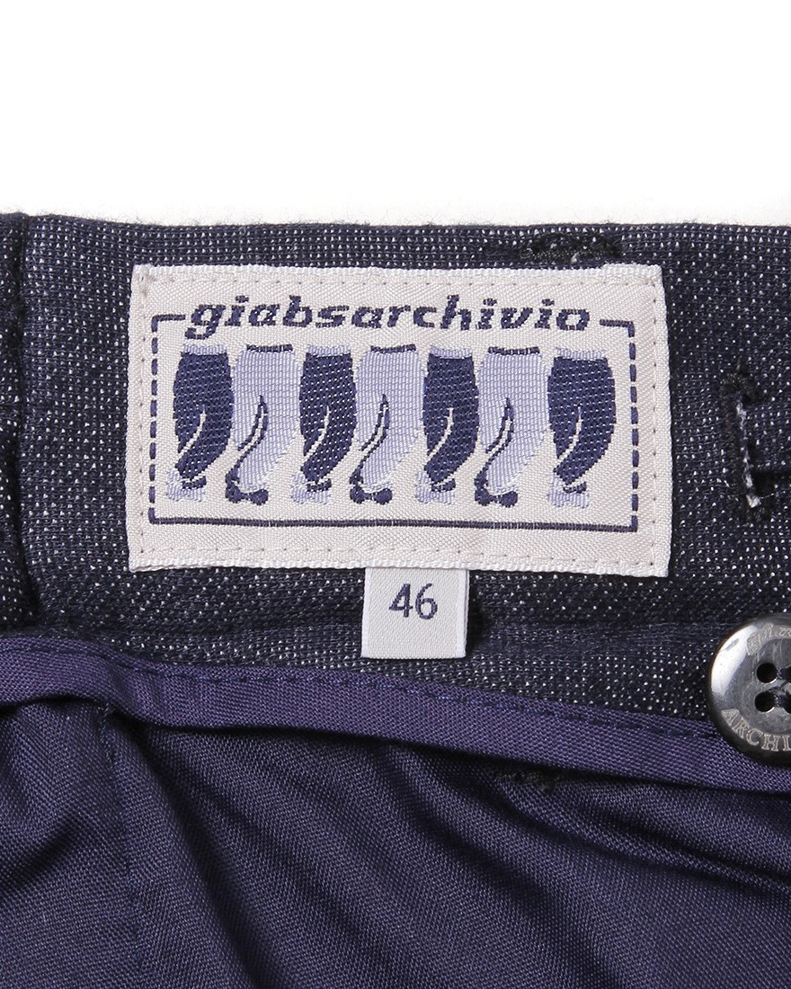 giabsarchivioデニムジャージー テーパードパンツ【MASACCIO/マサッチョ】14l