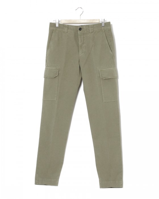 INCOTEXコットンサテンストレッチ テーパードカーゴパンツ【SLACKS/303 TAPERED FIT】04l