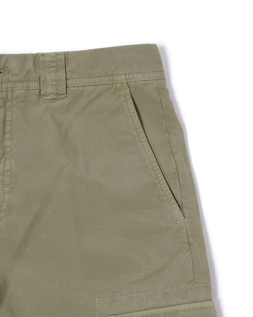 INCOTEXコットンサテンストレッチ テーパードカーゴパンツ【SLACKS/303 TAPERED FIT】09l