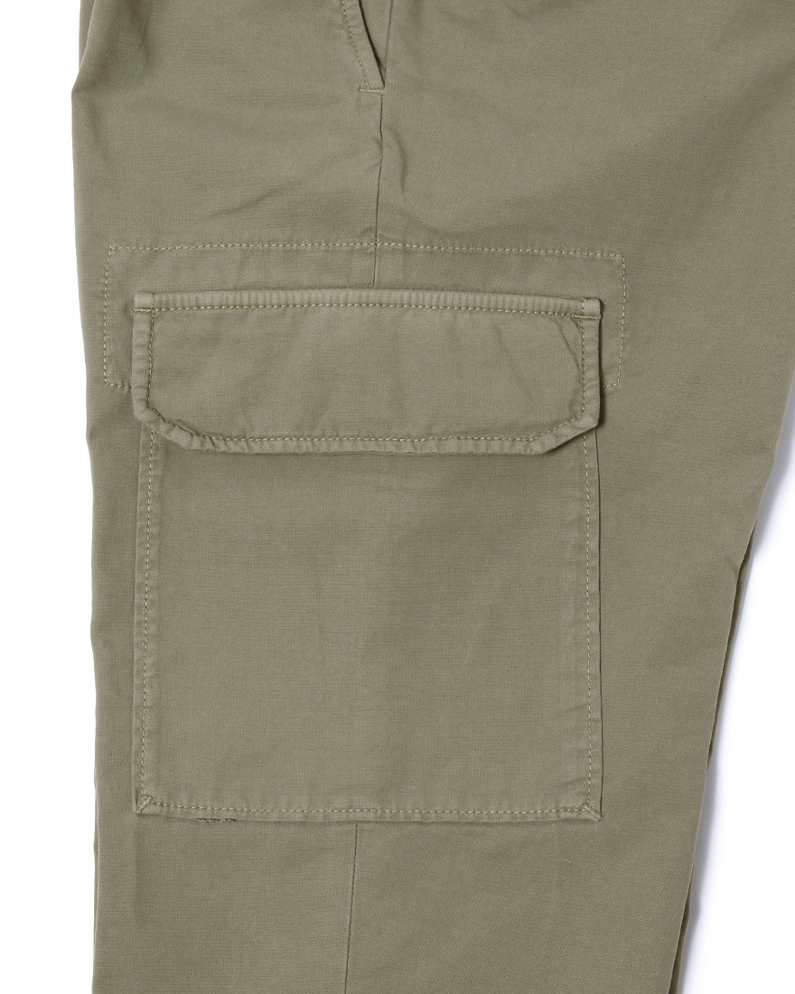 INCOTEXコットンサテンストレッチ テーパードカーゴパンツ【SLACKS/303 TAPERED FIT】16l