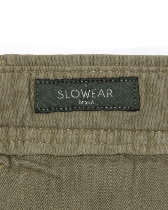 INCOTEXコットンサテンストレッチ テーパードカーゴパンツ【SLACKS/303 TAPERED FIT】20l