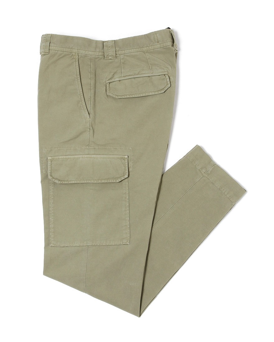 INCOTEXコットンサテンストレッチ テーパードカーゴパンツ【SLACKS/303 TAPERED FIT】c0