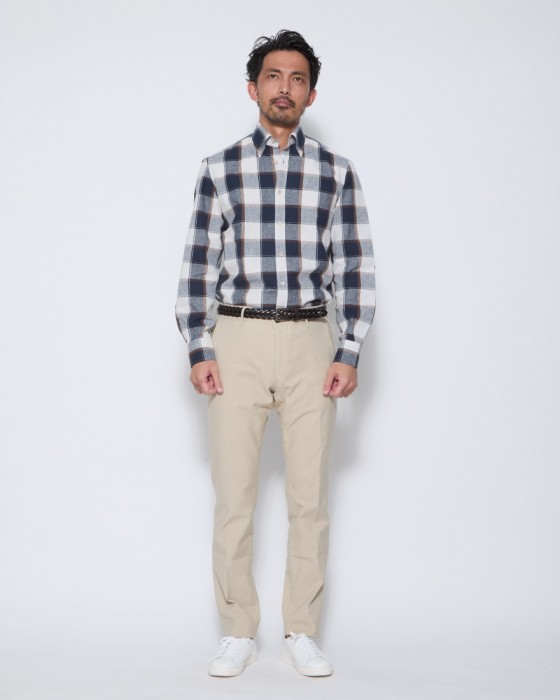 INCOTEXキャンバススウェット ドレスチノ【SLACKS/100 SLIM FIT】26l