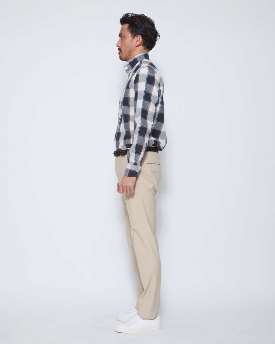 INCOTEXキャンバススウェット ドレスチノ【SLACKS/100 SLIM FIT】27l