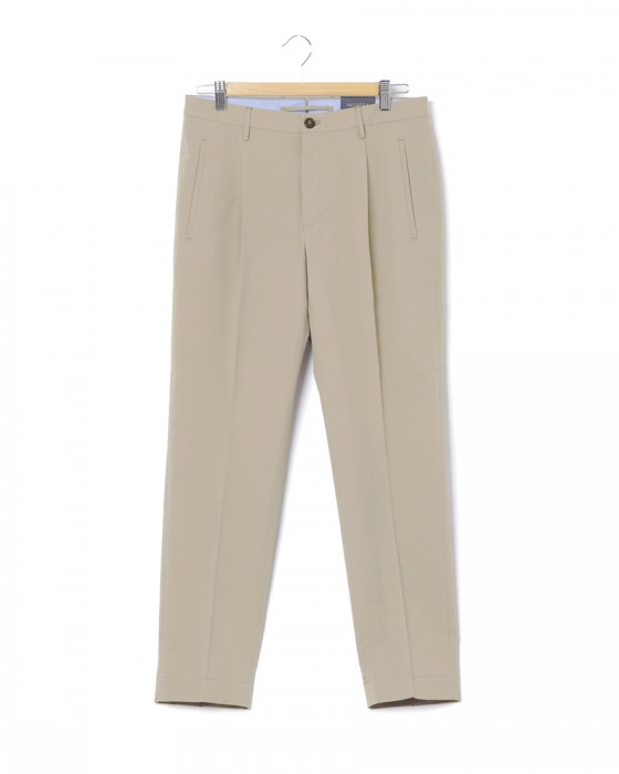 INCOTEXワンプリーツ クロップドパンツ【1951 COLLECTION/ 54 Tarpered】01l