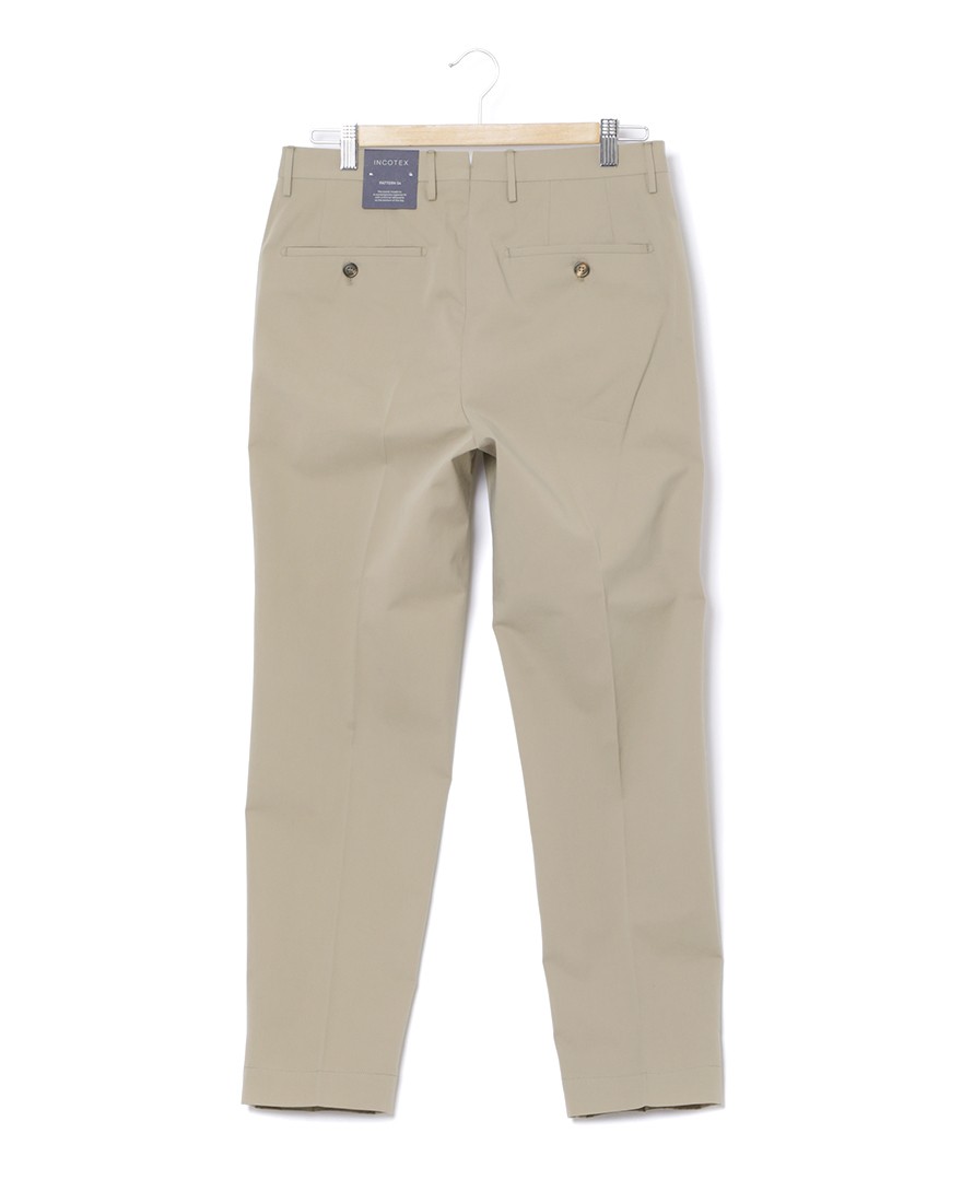 INCOTEXワンプリーツ クロップドパンツ【1951 COLLECTION/ 54 Tarpered】02l