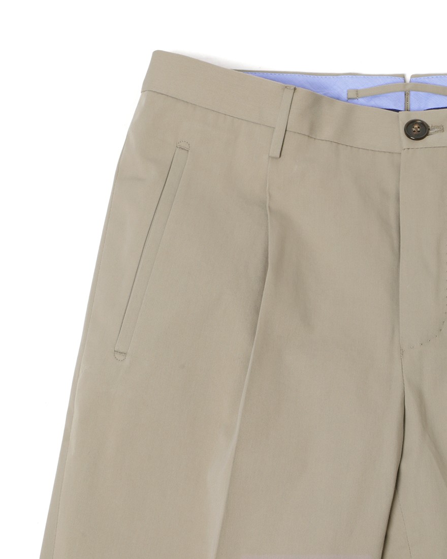 INCOTEXワンプリーツ クロップドパンツ【1951 COLLECTION/ 54 Tarpered】05l
