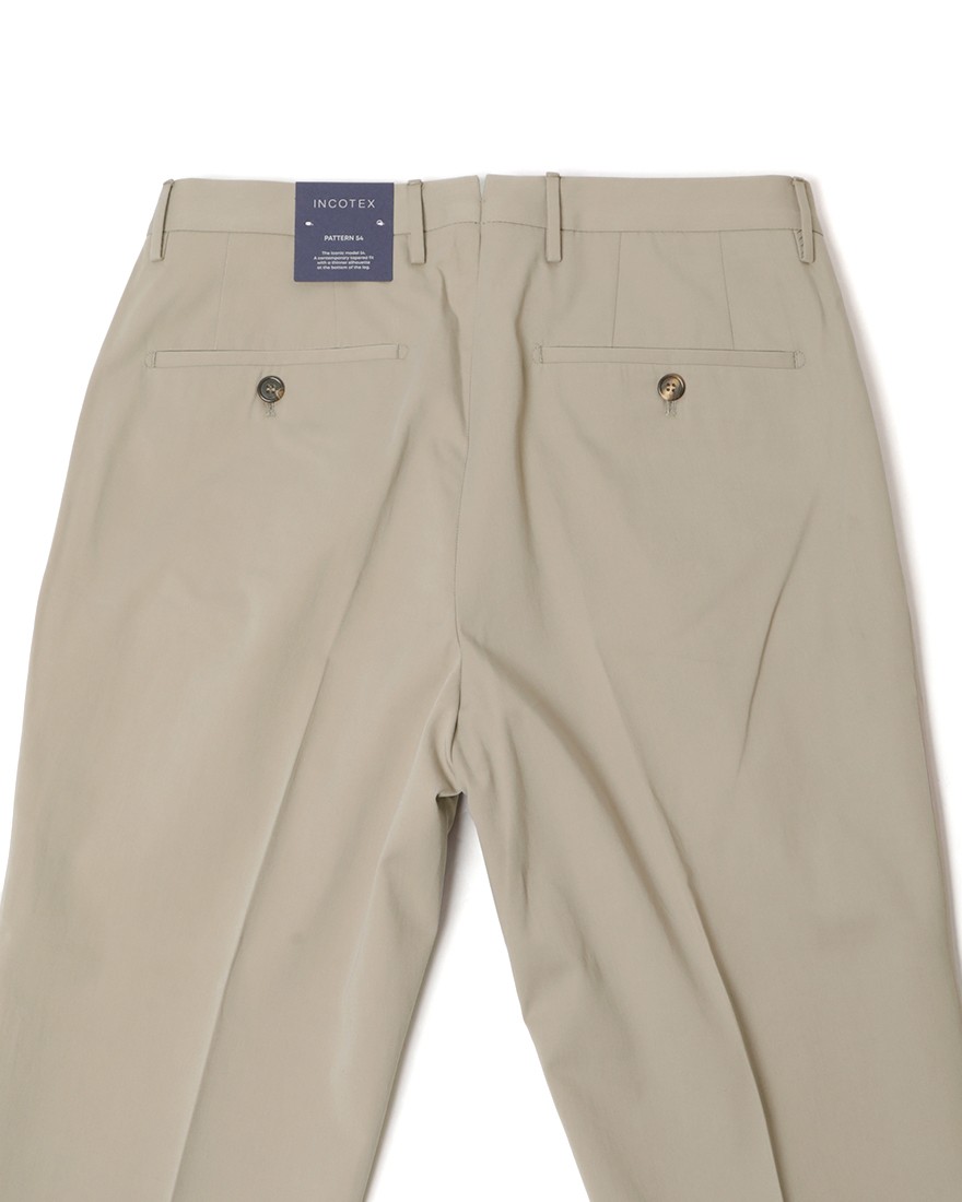 INCOTEXワンプリーツ クロップドパンツ【1951 COLLECTION/ 54 Tarpered】08l
