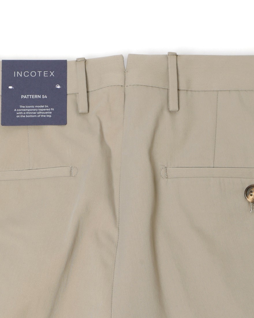 INCOTEXワンプリーツ クロップドパンツ【1951 COLLECTION/ 54 Tarpered】09l