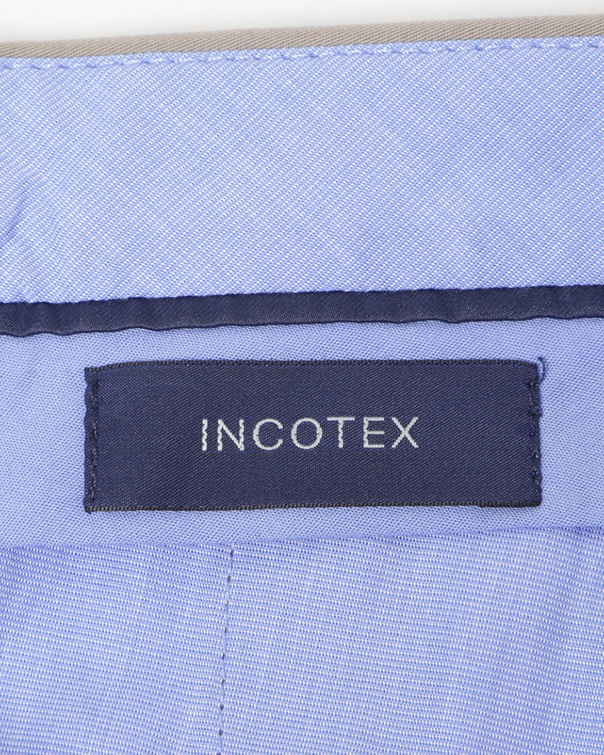 INCOTEXワンプリーツ クロップドパンツ【1951 COLLECTION/ 54 Tarpered】13l