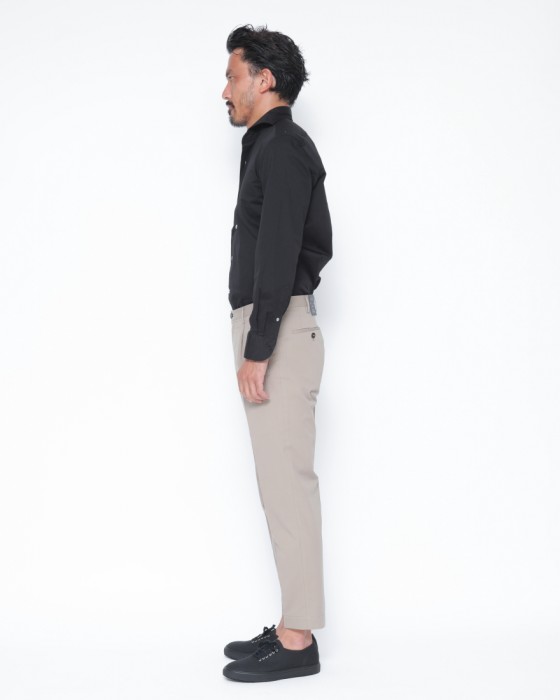 INCOTEXワンプリーツ クロップドパンツ【1951 COLLECTION/ 54 Tarpered】27l