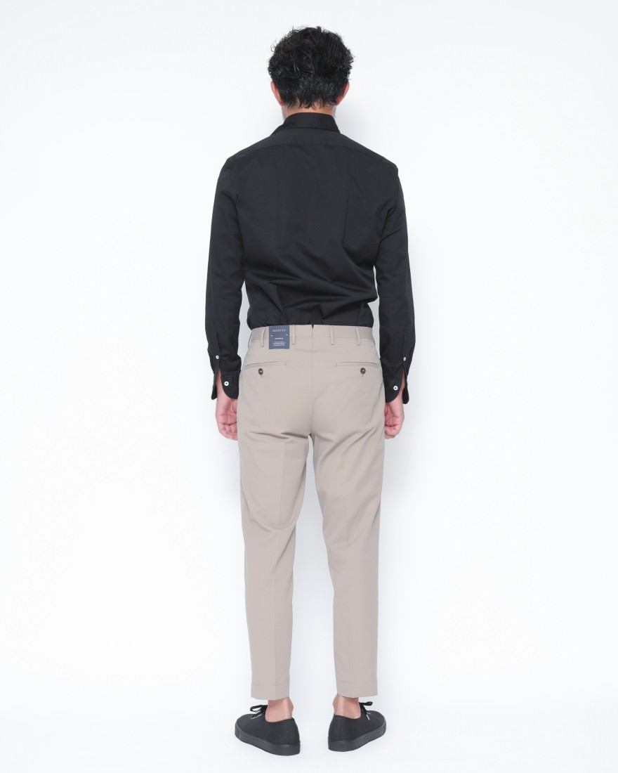 INCOTEXワンプリーツ クロップドパンツ【1951 COLLECTION/ 54 Tarpered】28l
