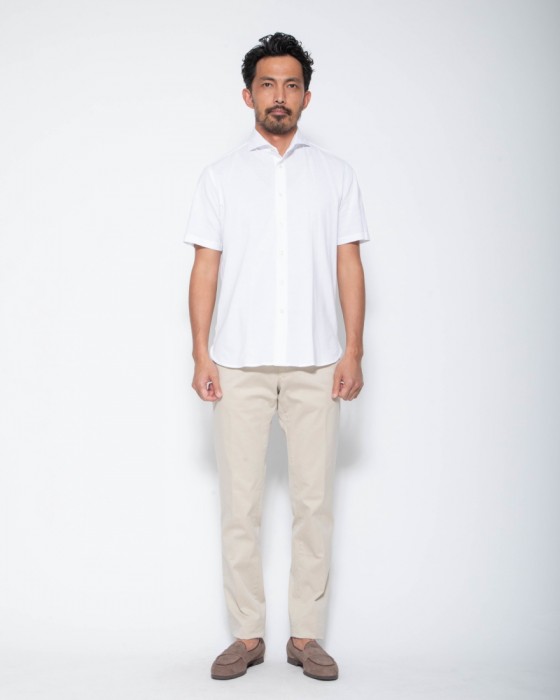 ギャバコットン ドレスチノ【SLACKS/100 SLIM FIT】｜INCOTEX