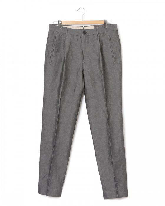INCOTEXコットンリネン アンクル丈 テーパードパンツ【1951 COLLECTION/54 Tarpered】04l