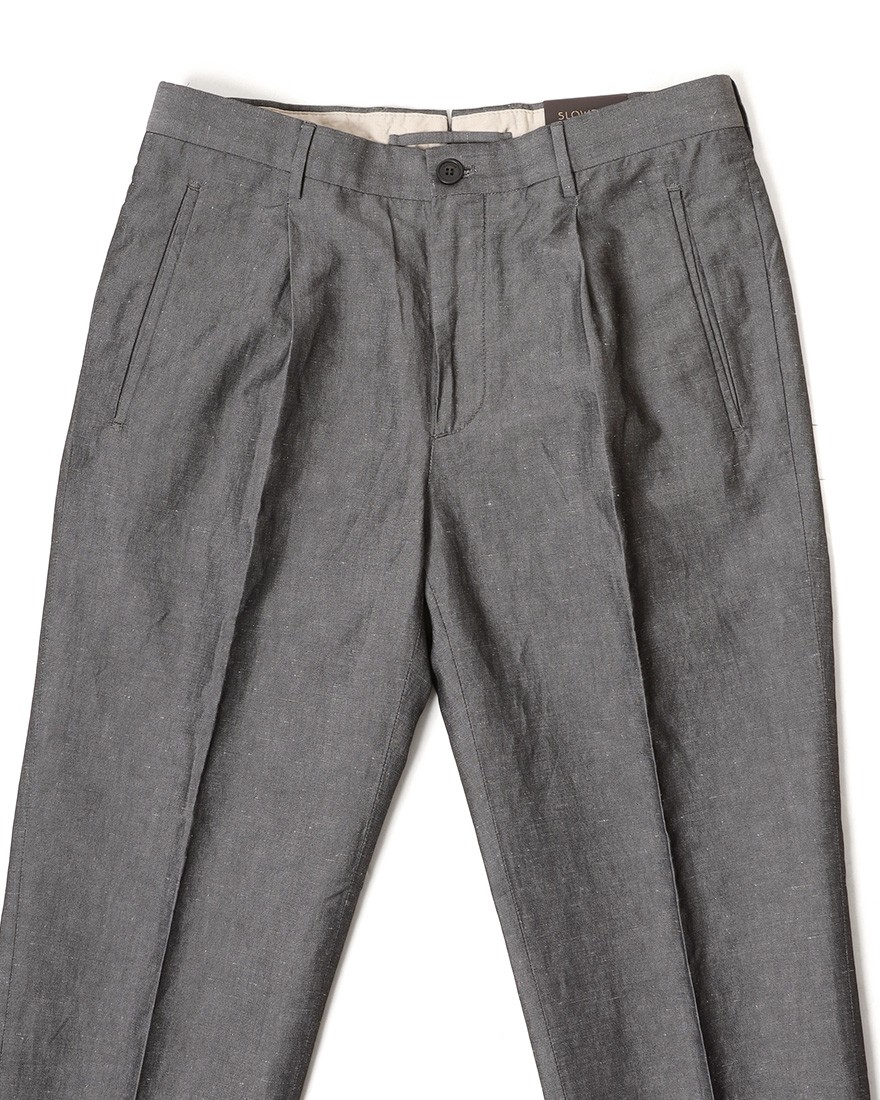INCOTEXコットンリネン アンクル丈 テーパードパンツ【1951 COLLECTION/54 Tarpered】06l