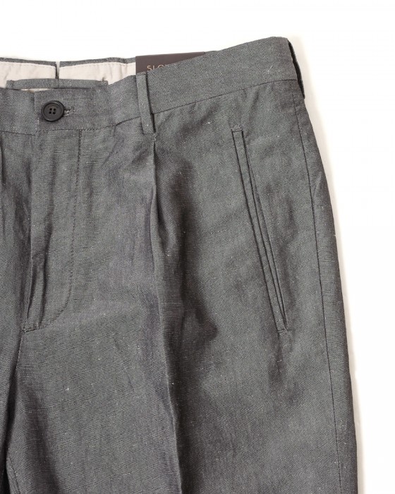 INCOTEXコットンリネン アンクル丈 テーパードパンツ【1951 COLLECTION/54 Tarpered】09l