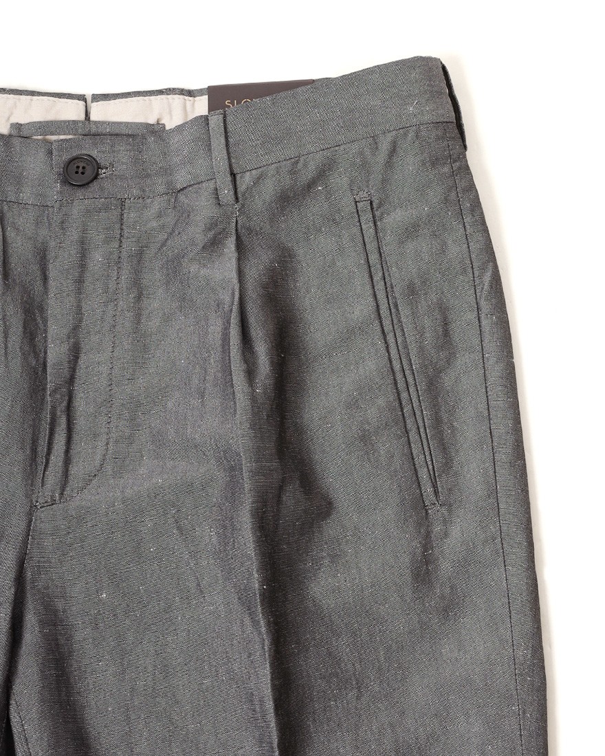 INCOTEXコットンリネン アンクル丈 テーパードパンツ【1951 COLLECTION/54 Tarpered】09l
