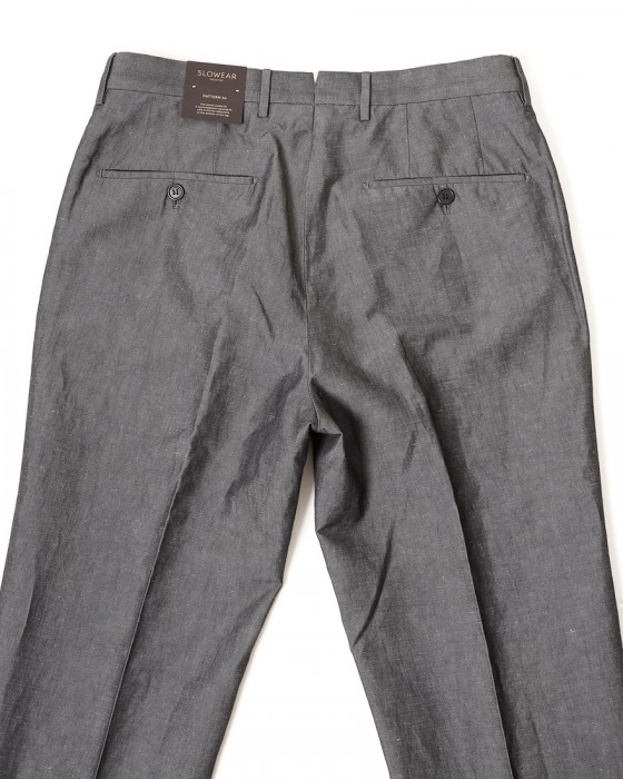 INCOTEXコットンリネン アンクル丈 テーパードパンツ【1951 COLLECTION/54 Tarpered】13l