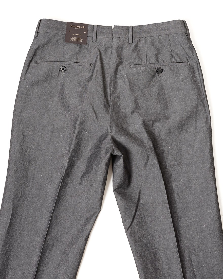 INCOTEXコットンリネン アンクル丈 テーパードパンツ【1951 COLLECTION/54 Tarpered】13l