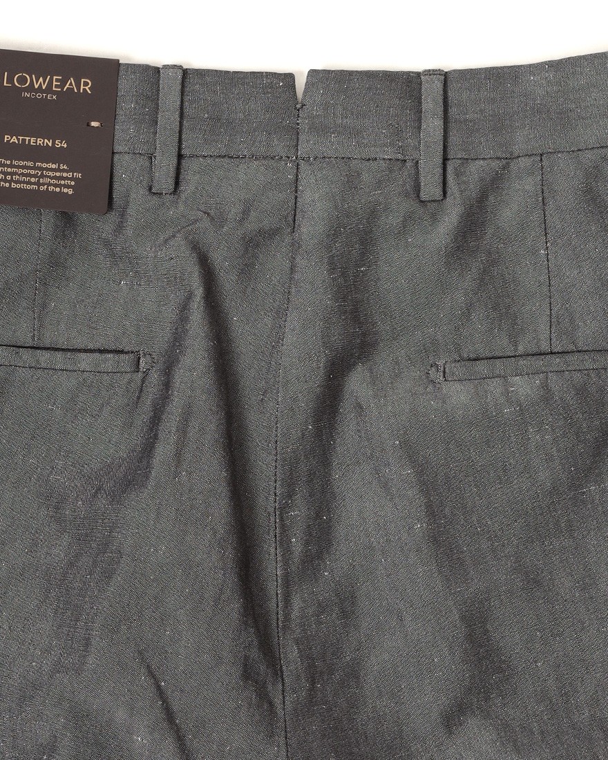 INCOTEXコットンリネン アンクル丈 テーパードパンツ【1951 COLLECTION/54 Tarpered】14l