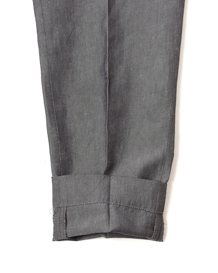 INCOTEXコットンリネン アンクル丈 テーパードパンツ【1951 COLLECTION/54 Tarpered】18l