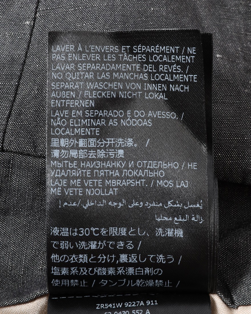 INCOTEXコットンリネン アンクル丈 テーパードパンツ【1951 COLLECTION/54 Tarpered】23l