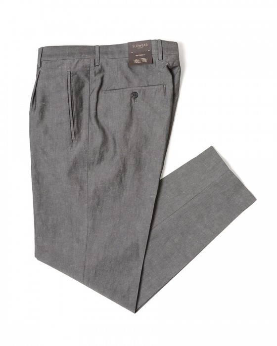 INCOTEXコットンリネン アンクル丈 テーパードパンツ【1951 COLLECTION/54 Tarpered】c0