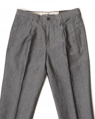 INCOTEXコットンリネン アンクル丈 テーパードパンツ【1951 COLLECTION/54 Tarpered】mb_06l