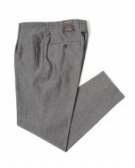 INCOTEXコットンリネン アンクル丈 テーパードパンツ【1951 COLLECTION/54 Tarpered】mb_c0