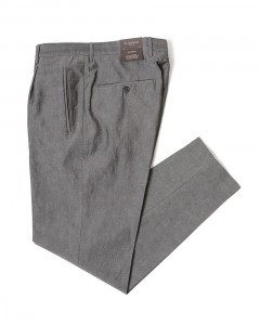 コットンリネン アンクル丈 テーパードパンツ【1951 COLLECTION/54 Tarpered】