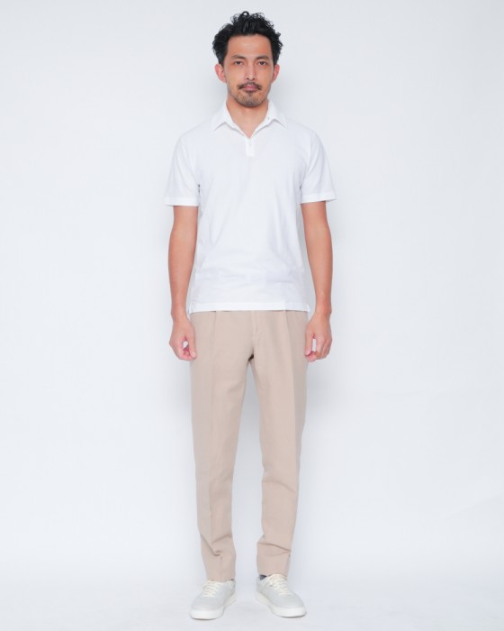 INCOTEXチノリーノ コットンリネン テーパードパンツ【1951 COLLECTION/54 Tarpered】01l