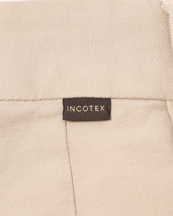 INCOTEXチノリーノ コットンリネン テーパードパンツ【1951 COLLECTION/54 Tarpered】18l
