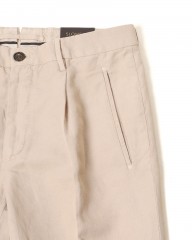 INCOTEXチノリーノ コットンリネン テーパードパンツ【1951 COLLECTION/54 Tarpered】mb_09l