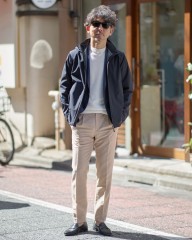 INCOTEXチノリーノ コットンリネン テーパードパンツ【1951 COLLECTION/54 Tarpered】mb_ma