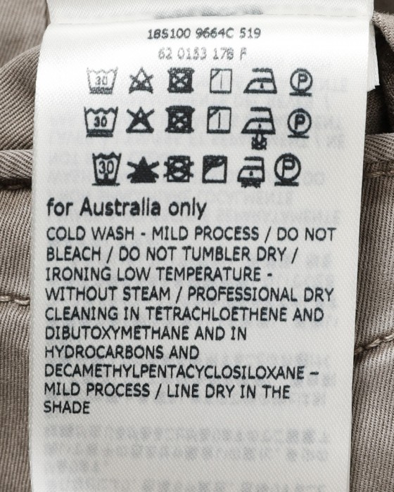 INCOTEXギャバコットン ドレスチノ【SLACKS/100 SLIM FIT】21l