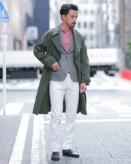 INCOTEXギャバコットン ドレスチノ【SLACKS/100 SLIM FIT】mb_ma