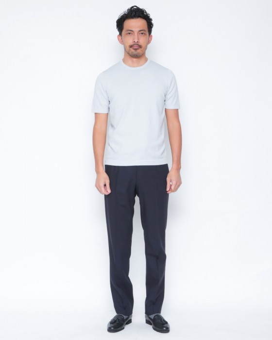 INCOTEXテクノトロピカル ノープリーツ テーパードスラックス【1951 COLLECTION /35 SLIM FIT】01l