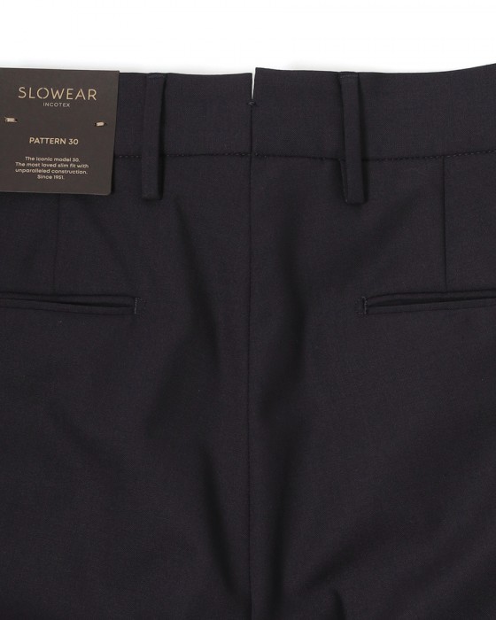INCOTEXテクノトロピカル ノープリーツ テーパードスラックス【1951 COLLECTION /35 SLIM FIT】30l