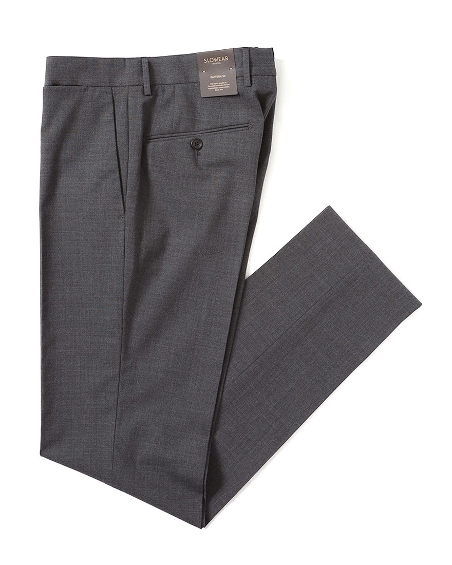 INCOTEXテクノトロピカル ノープリーツ テーパードスラックス【1951 COLLECTION /35 SLIM FIT】c0