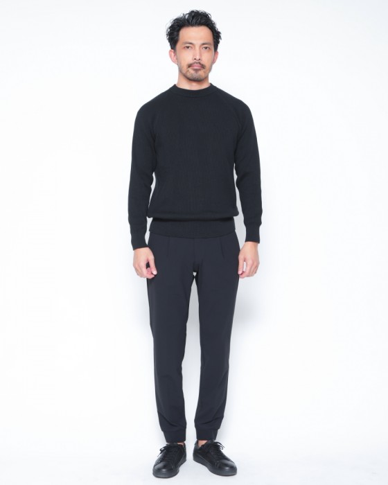 INCOTEXスリムテーパード ドレスジョガーパンツ01l